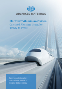 Martoxid® calcined aluminium oxides ready to press